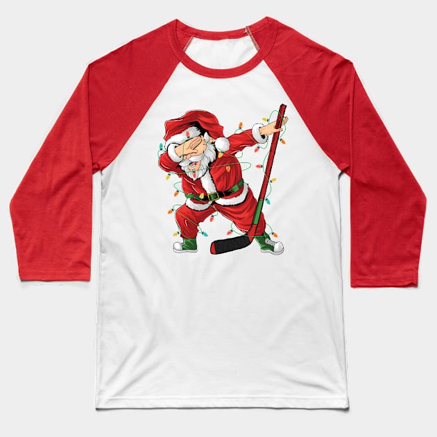 Santa clause dabbing - Funny christmas Baseball T-Shirt by RedCrunch